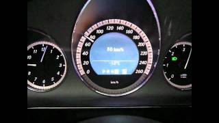 2010 Mercedes Benz E220 CDI Acceleration [upl. by Meingolda]