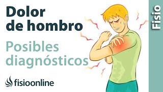 Dolor de hombro  ¿Qué puede ser Diagnósticos posibles y más comunes [upl. by Dhar]