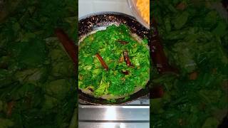 Palak Masoor Dal Recipe 🌿🍲 shorts palak sabji recipe cooking [upl. by Hamrah841]