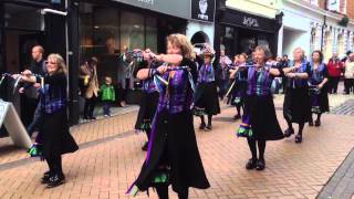 Mortimers Morris dancing in Derby [upl. by Rebeh420]