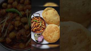 Chhole Bhature trendingshorts punjabifood recipeyoutuber ytshorts thefoodpixel [upl. by Orman]