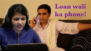 Loan wali ka Phone   Lalit Shokeen Comedy [upl. by Eirehc911]