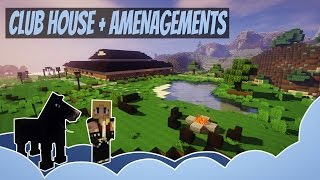 Minecraft  Les Écuries des Crins dEtoiles  Club House  Aménagement ღ [upl. by Ahsien]