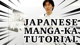 MANGA SENPAI 1 Name  How to make manga by Japanese mangaka [upl. by Aehsila]