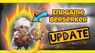 UPDATE  Berserker Endgame Guide  Build  legendofmushroom berserker [upl. by Xxam]