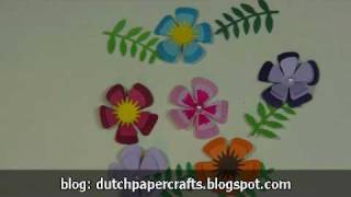 Nellie Snellen Floral Punch Tutorial Part 2 [upl. by Dnalyaw673]