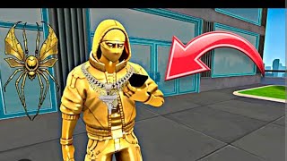 I unlocked Golden Spider man skin in Spider fighter 3 [upl. by Akerdnahs]