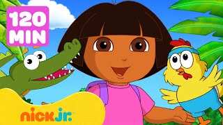 Dora the Explorer  Maratona de EPISÓDIOS COMPLETOS de Dora ➡️  2 Horas  Nick Jr em Português [upl. by Kimberly]