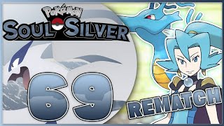 REMATCH CLAIR WHERE TO FIND  POKEMON SOUL SILVER LETS PLAY 69 [upl. by Enyrb]