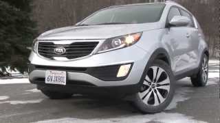 2013 Kia Sportage  Drive Time Review with Steve Hammes  TestDriveNow [upl. by Enylecoj]