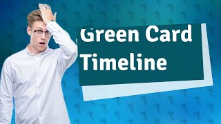 How long to receive a green card after an approval notice [upl. by Annal]