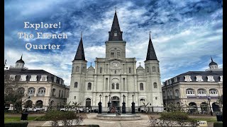 The French Quarter – New Orleans LA A 4K City Walking Tour [upl. by Bonni]