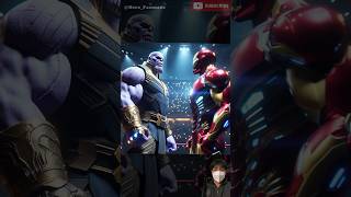 Ironman vs Thanos edit marvel avengers trendingshorts youtubeshorts mcu ironman ai [upl. by Geralda]