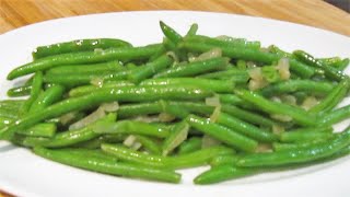 Comment cuisiner les haricots verts surgelés [upl. by Rednasxela]