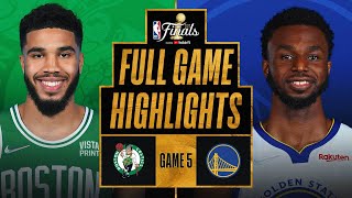 CELTICS at WARRIORS  FULL GAME 5 NBA FINALS HIGHLIGHTS  June 13 2022 [upl. by Dray]