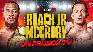 Championship Boxing  Roach Jr vs McCrory [upl. by Eicart]