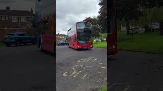 FIRST DAY WITH GNE 69 to Winlaton  Go North East 3943  NK05 GZR shorts [upl. by Acimak]