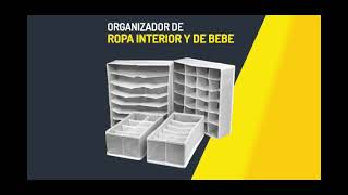 ORGANIZADOR DE ROPA INTERIOR SET DE 4 PIEZAS [upl. by Borgeson10]