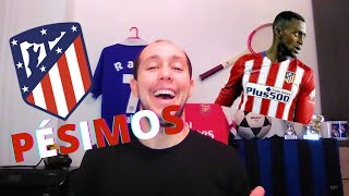 RANKING PEORES JUGADORES ATLÉTICO DE MADRID PARTE 3 Delanteros [upl. by Ailadgim]