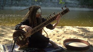 Waagal  Somārudrā  Throatsinging Sitar Live Looping [upl. by Rovit353]