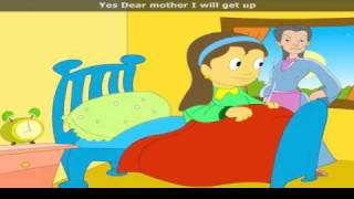 Lazy Mary with Lyrics  Nursery Rhyme [upl. by Erreit63]