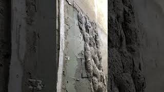 satisfying costruction plasterer oddlysatisfying construction plast [upl. by Anisor]