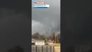 Deadly Tornado Rips Through Clarksville TN [upl. by Norine]