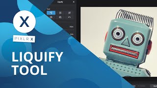 Pixlr X  Liquify Tool [upl. by Kama751]