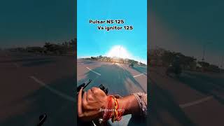 Pulsar 125 vs Ignitor 125🚀✨dragrace motovlog explore bikerides heroignitor bike bikelife [upl. by Areik]