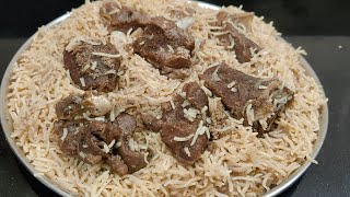 Mutton Mandi Biryani Rice Without Oven Easy mutton mandi recipe bakra eid special [upl. by Filmer291]