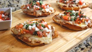 Smoky Mexican Molletes Recipe [upl. by Hauge]