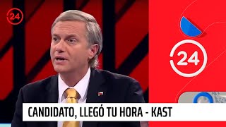 Candidato llegó tu hora  José Antonio Kast  T1E1  24 Horas TVN Chile [upl. by Malliw]