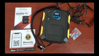 GoMechanic Tyre Air Pump Inflator 150PSI Unboxing [upl. by Khai70]