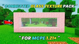 Connected Glass Addon For Minecraft Pocket Edition 121  Connected Glass Minecraft PE 12122 [upl. by Oza]