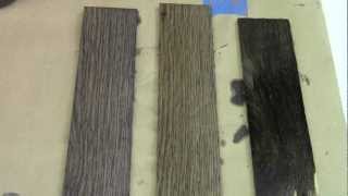 Rundown  Ebonizing Wood Follow Up [upl. by Kado]