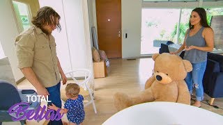 Brie Bella gets Birdie Joe a giant teddy bear Total Bellas Preview Clip Jan 27 2019 [upl. by Novello]