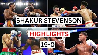 Shakur Stevenson 190 Highlights [upl. by Moscow]