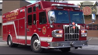 Stratford Fire  Rescue 1 Responding [upl. by Race]