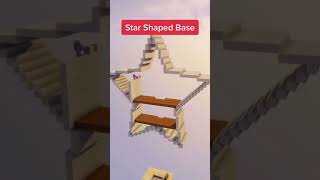 STAR SHAPED HOUSE IN MINECRAFT  MINECRAFT HOUSES [upl. by Zanas70]