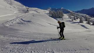 12 15 ski de randonnée à Valmeinier 1500 [upl. by Anel]