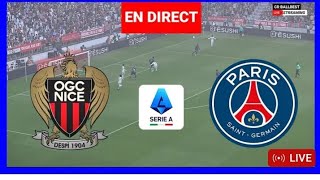 OGC Nice vs PSG 11  Highlights  Seria A 2024 [upl. by Mathilde]