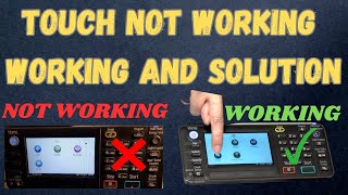 Ricoh Touch Not Working Solution [upl. by Engis]