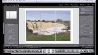 Making a Triptych photo in Lightroom [upl. by Annauqahs]