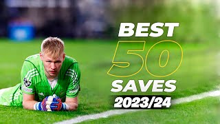 Best 50 Goalkeeper Saves 202324  HD 23 [upl. by Cheston21]