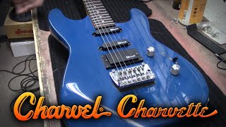 Charvel Charvette Restring [upl. by Yenar]