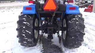 2003 New Holland TC45 Compact Tractor 4X4 45HP Boomer Series Nice Tractor For Sale [upl. by Eckart]