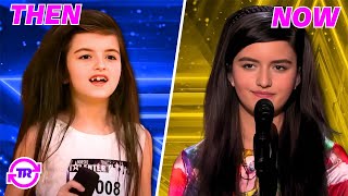 Angelina Jordan THEN and NOW From Norways Got Talent to AGT Stage [upl. by Nymassej]