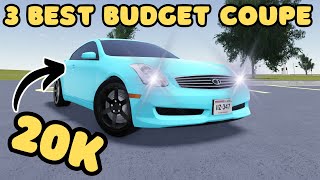 THE 3 BEST BUDGET COUPES IN GREENVILLE no gamepass [upl. by Rauscher]