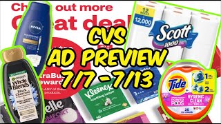 CVS AD PREVIEW 77  713   GREAT WEEK OF DEALS [upl. by Nonie]