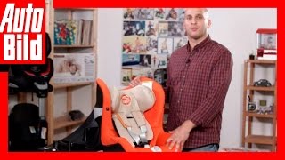 AUTO BILD KindersitzTestreihe Cybex Sirona  Review  Test [upl. by Sokram172]